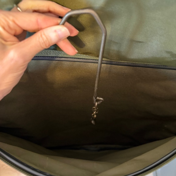 Jeep Green and Brown Men's hanging garment bag vintage‎ 1995 - Picture 5 of 14